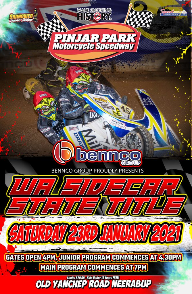 Race Day Program – Make Smoking History Pinjar Park Speedway